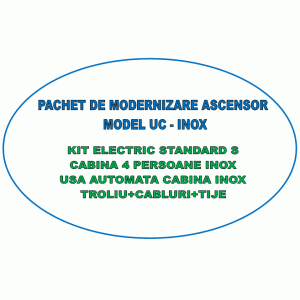 PACHET DE MODERNIZARE ASCENSOR LK UC